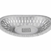 Stainless Steel Oval Roti Basket No.2